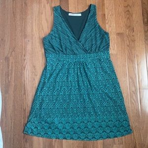 Athleta Las Palmas Dress Catalina Green Med Petite